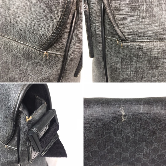 Authentic Gucci black monogram unisex mess… - Picture 14 of 16